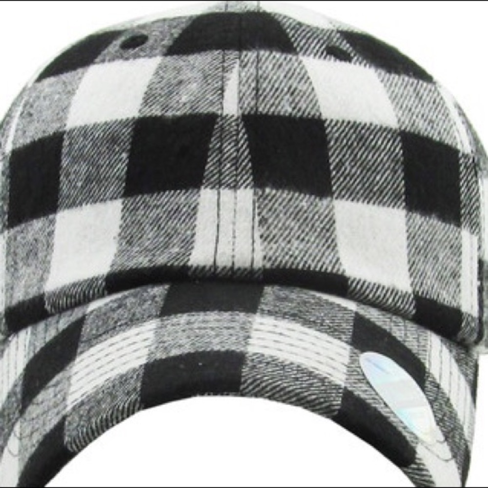Casual Lumberjack Plaid Baseball cap